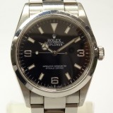 ロレックス エクスプローラーⅠ オーバーホール・仕上・パッキン類交換