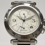 カルティエ　 パシャ38GMTパワーリザーブ オーバーホール・仕上