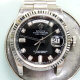 ロレックス オイスター パーペチュアルデイデイト オーバーホール、仕上、パッキン・ガラスパッキン交換