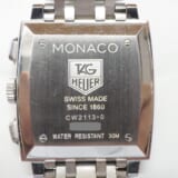 タグ・ホイヤー モナコクロノスティーブマックイーン オーバーホール・外装仕上げ