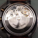 ユニバーサルジュネーブ コンパックスクロノ オーバーホール・外装仕上げ・ゼンマイ、切替車、減速車、角穴駆動車交換