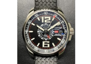 ショパール ミッレ ミリアGT XL GMT ストラップのタイヤ柄が特徴のミッレミリア