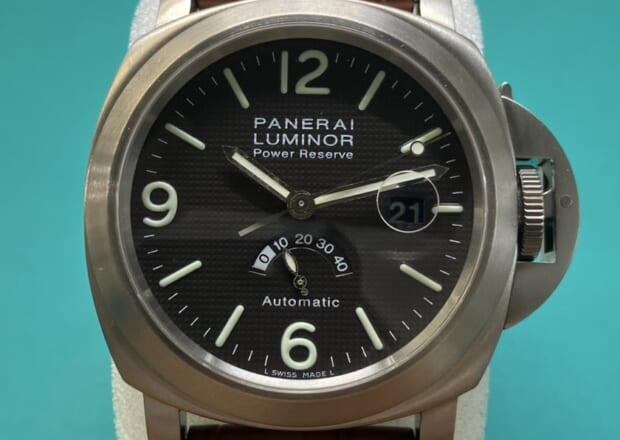 パネライ ルミノールパワーリザーブ オーバーホール､ゼンマイ交換
