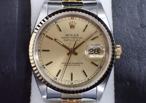 ロレックス オイスターパーペチュアルデイトジャスト オーバーホール