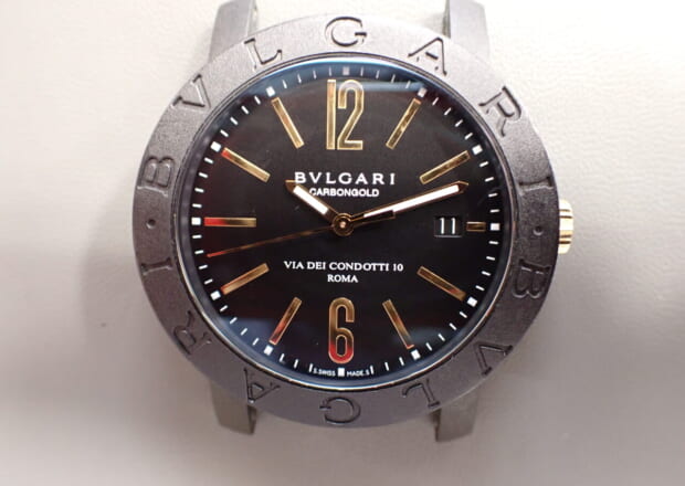 ブルガリ ブルガリ・ブルガリカーボンゴールド オーバーホール