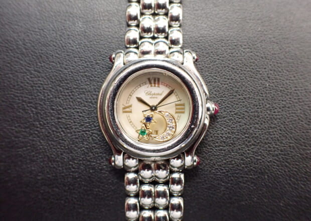 ショパール ハッピースポーツムーンスター 電池交換