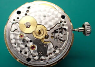 ロレックス デイトジャスト 画像4 針･ダイアルを外した状態