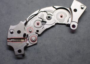 IWC アクアタイマーオートマティック2000 巻き上げ機構は摩耗しやすいポイントが多い印象です。