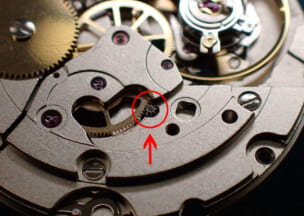オリス マイスタータオハー 画像③ ムーブメント裏側