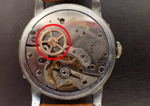 オリス マイスタータオハー 画像④ ＊参考用、別ムーブメント